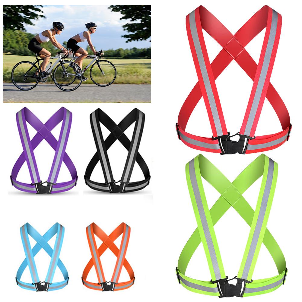 Running Gear Essential - Gilets de sécurité réglables pour l'extérieur,