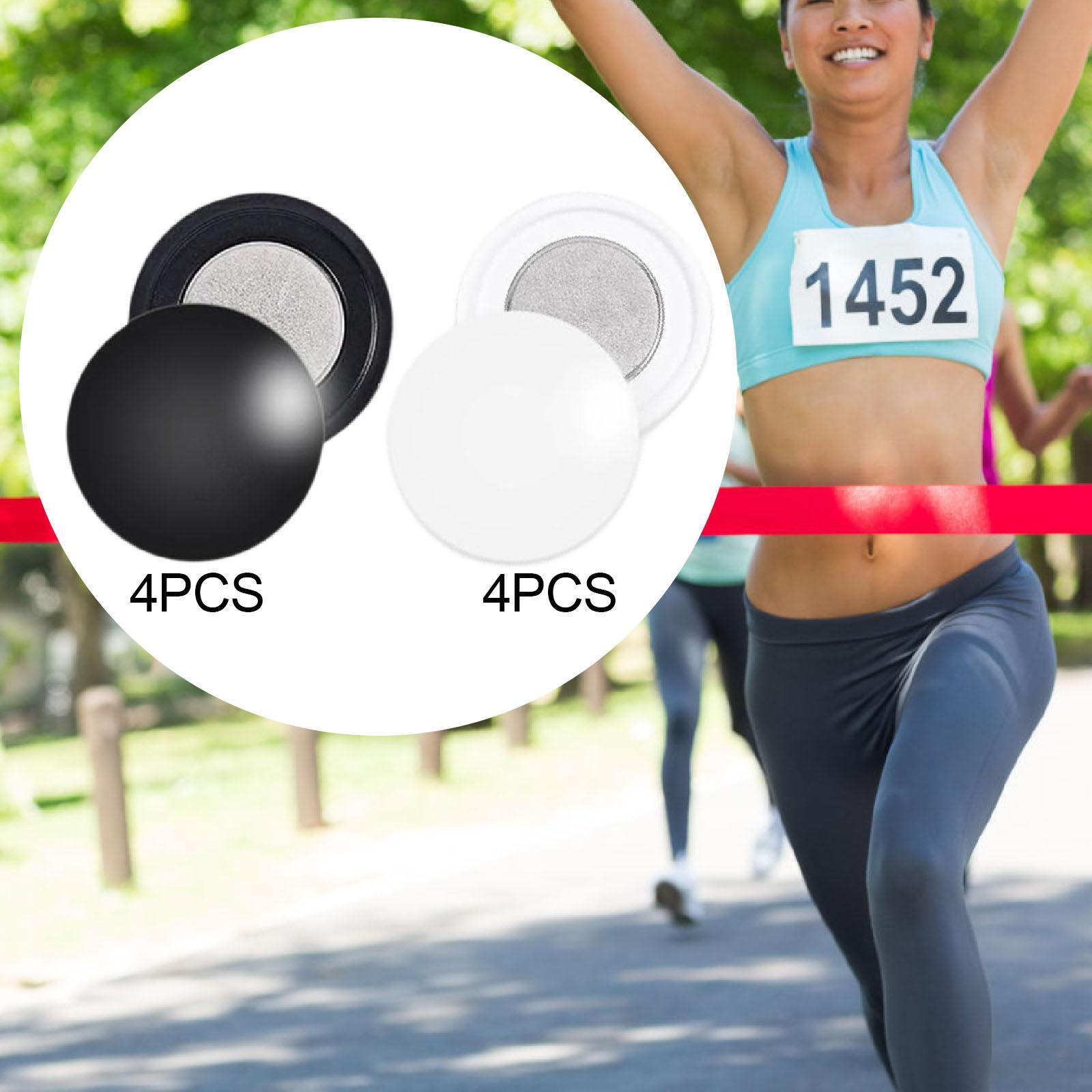Running Gear Essential - 4 paires de Clips de bavoir