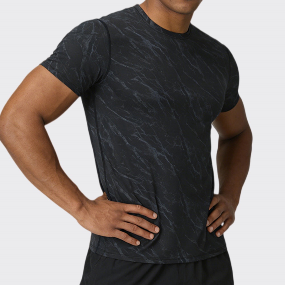 Running Gear Winter - T-shirt de fitness à séchage rapide