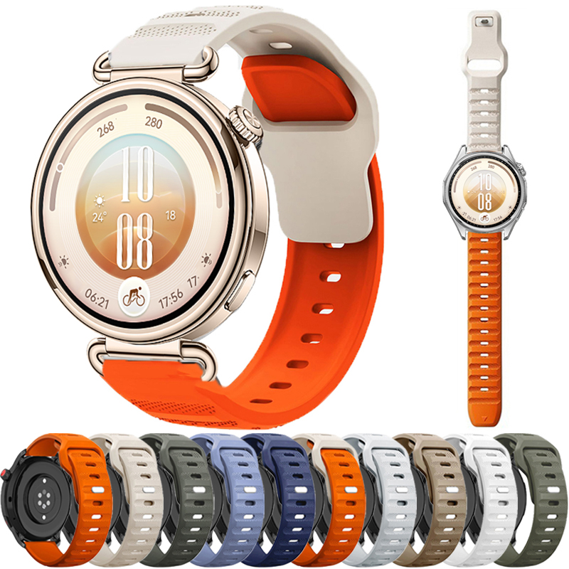 Runners Gear - Bracelet en silicone de 18 mm,