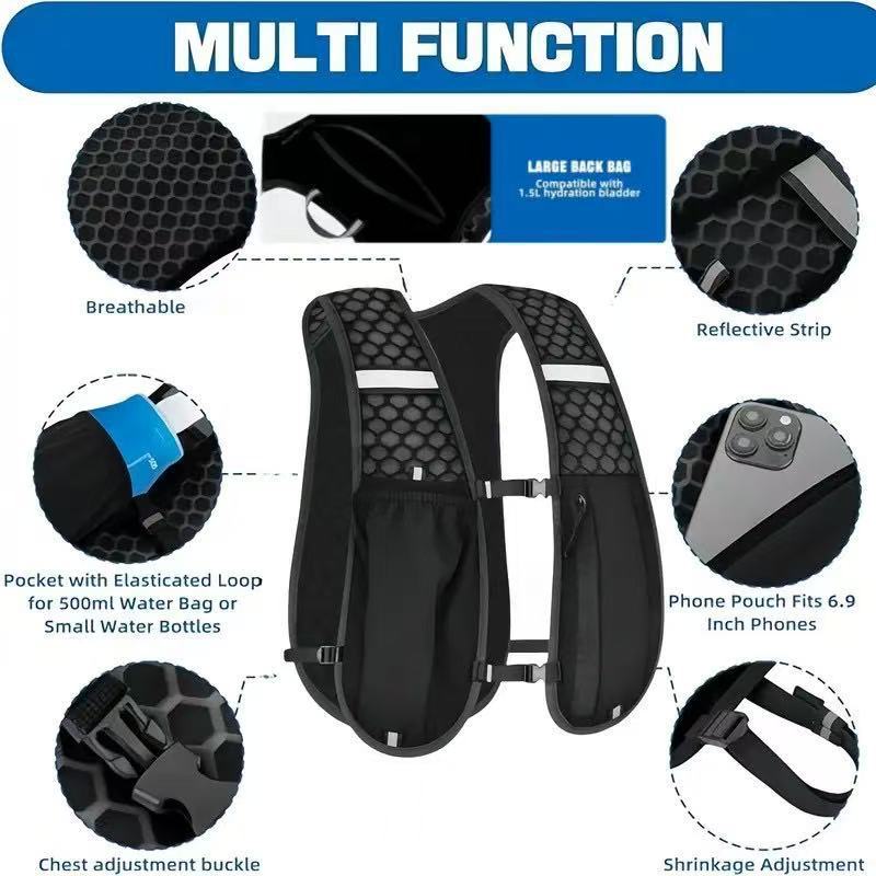 Gilet de course réfléchissant  - Running Gear For Your Phone avis et prix