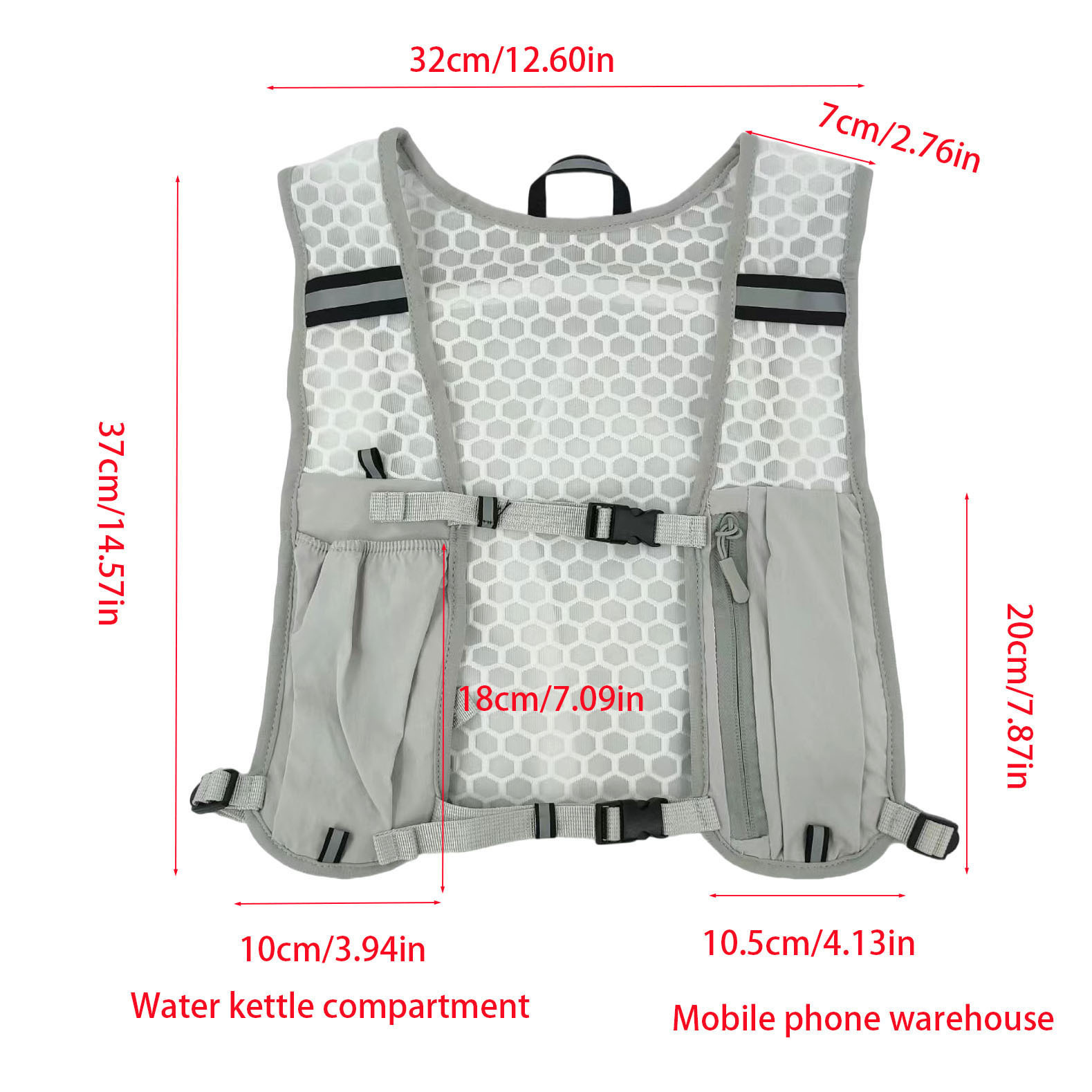 Gilet de course léger pour le  - Running Gear For Your Phone avis et prix