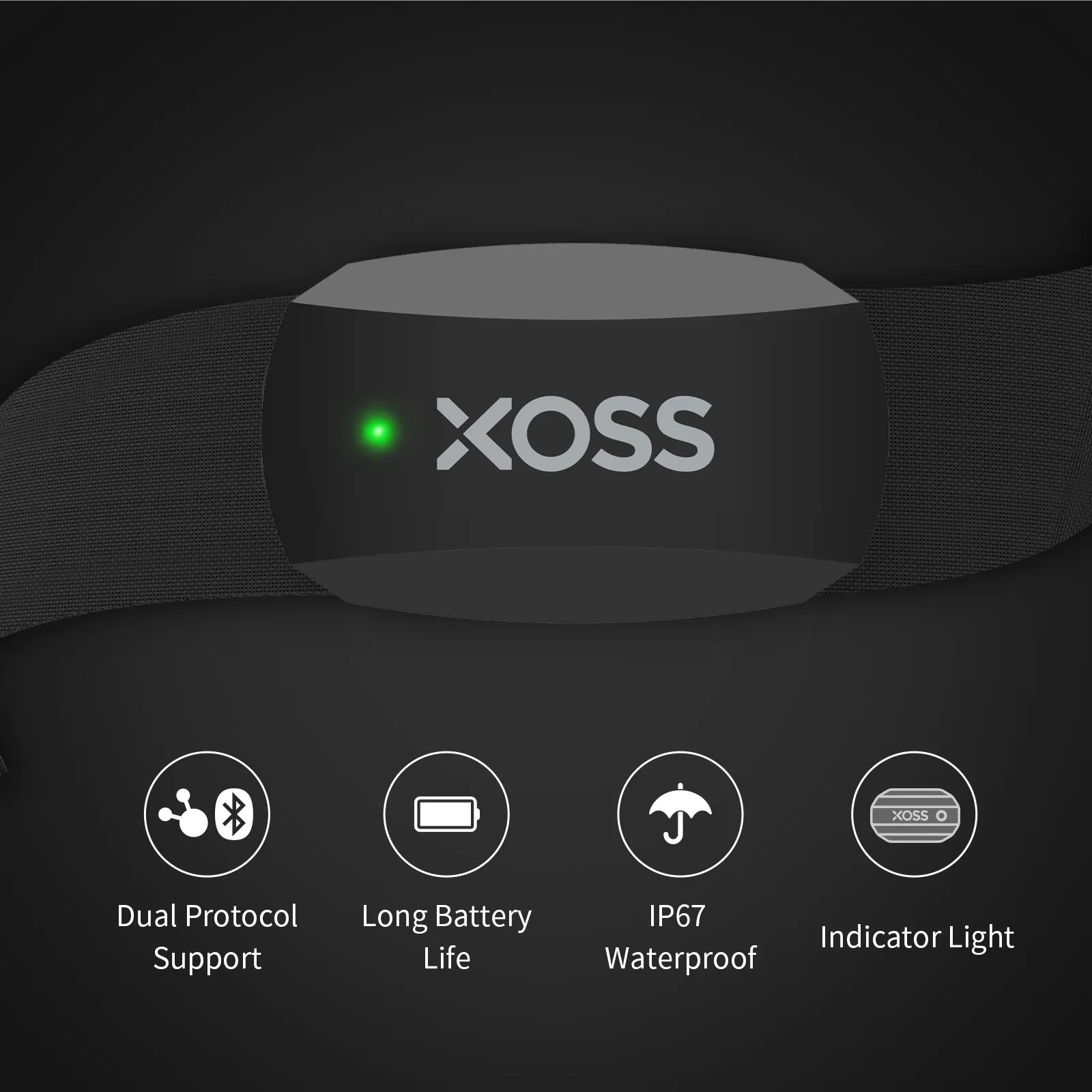 Collection AliExpress XOSS X2  - Heart Rate Strap Chest avis et prix