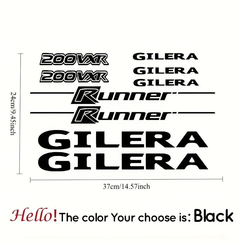 1SET Assortiment d'autocollant - Runners Gear avis et prix