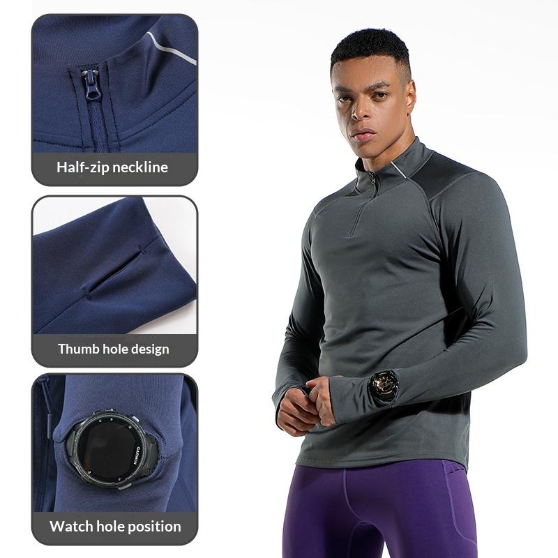Haut de sport pour homme à col - Running Gear Winter avis et prix